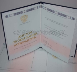 Диплом Аспирантуры 2025г в Челябинске